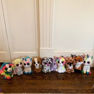 Lot of 10 beanie boos